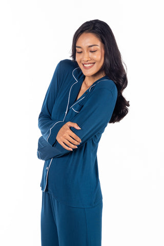 Je Dors Long Sleeve Pyjamas Top - Rawbought - Pajamas