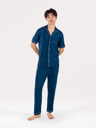 Men's Je Dors Short Sleeve Pyjamas Top - Rawbought