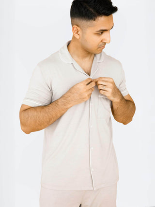 Men's Je Dors Short Sleeve Pyjamas Top