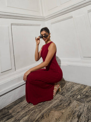 Lumiere Pointelle Sheer Dress - Rawbought