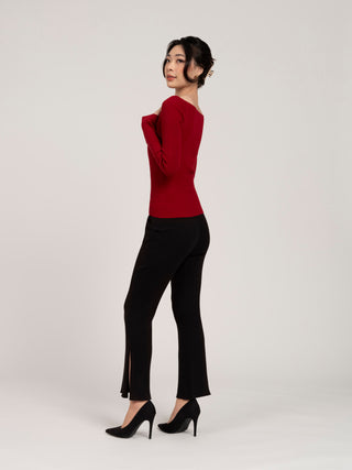 Lumiere Ribbed Bustier Top - Rawbought